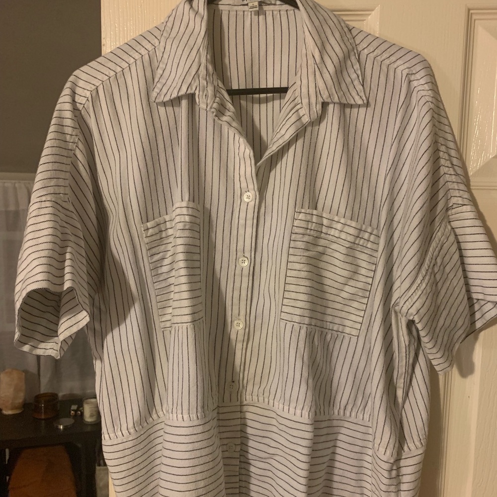 Madewell button up top